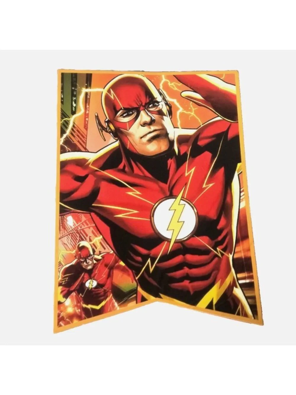 The Flash Birthday Party Decoration Set - Banner, Balloons, Cake Topper Mask & C